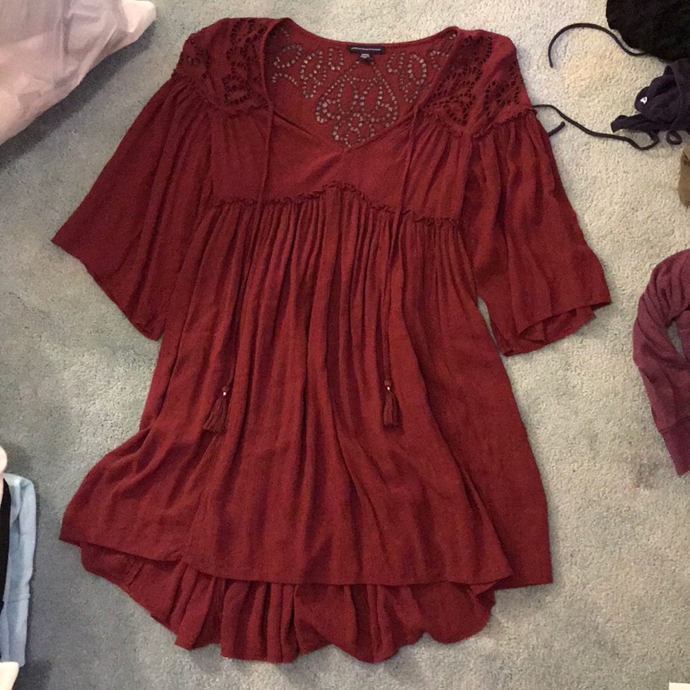 American Eagle peasant dress